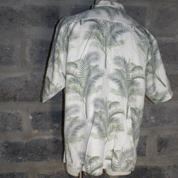 Cotton Jacquard Palm Shirt